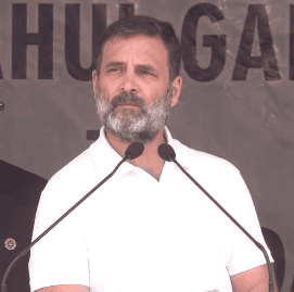 It's a lie that not a single inch of land occupied, China has taken Indian land: Rahul in Kargil