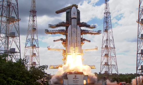 India’s ‘Bahubali’ rocket LVM3 puts Chandrayaan-3 spacecraft into orbit