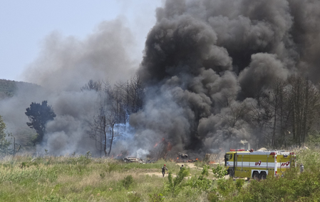 Three Killed as Navy Patrol Plane Crashes in South Korea
