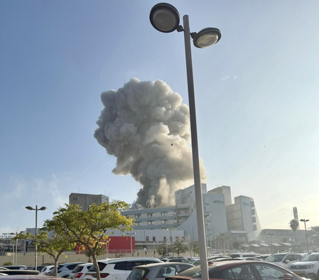 Iranian Ballistic Missile Strikes Israeli Hospital, Dozens Injured
