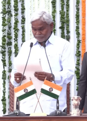 Jharkhand Cabinet expansion: Champai Soren, 10 others take oath; CM's brother dropped