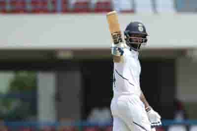 Vihari's maiden ton, Ishant's 50 help India post 416 at tea on Day 2