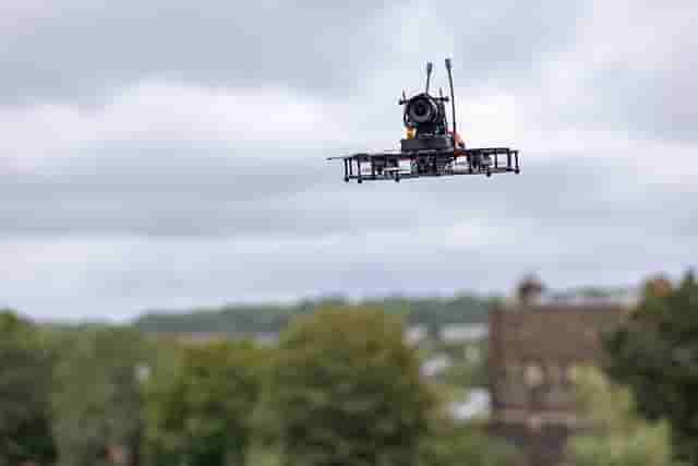 Cops conduct drone surveillance ahead of Ram Navami