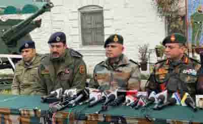 Large quantity of arms, ammunition recovered close to LoC in J&K's Baramulla