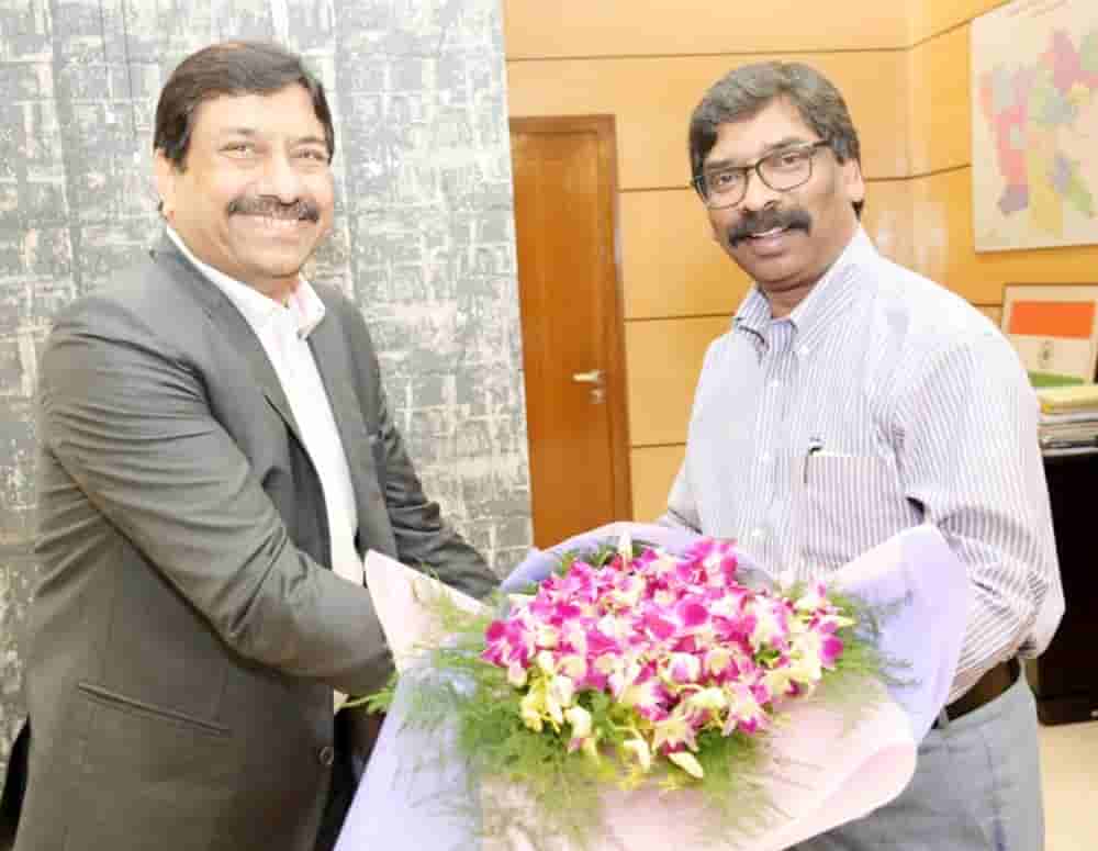 Chief Minister Hemant Soren met with Adani Group Managing Director Rajesh Adani