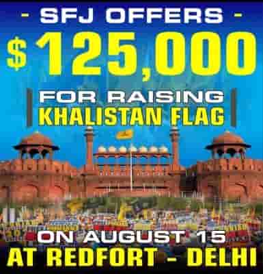 I-Day alert as SFJ offers $125K for Khalistan flag at Red Fort